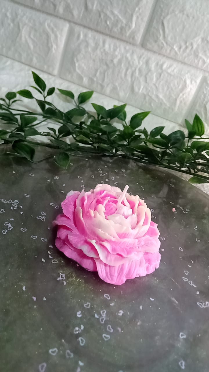 Big flower candle - Crafters Blend